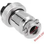 GX16 Circular Aviation Socket Plug 2PIN/3PIN/ 4PIN/5PIN (Male + Female)