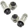 GX16 Circular Aviation Socket Plug 2PIN/3PIN/ 4PIN/5PIN (Male + Female)