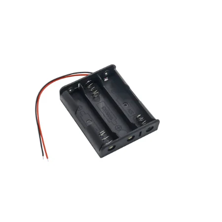 3x18650 battery box holder with cable