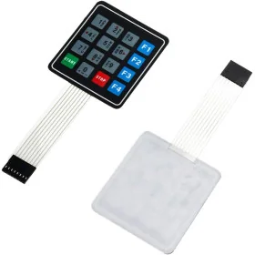 Universal 4x4 16 key matrix mambrane switch keypad keyboard 76x69x0.8mm