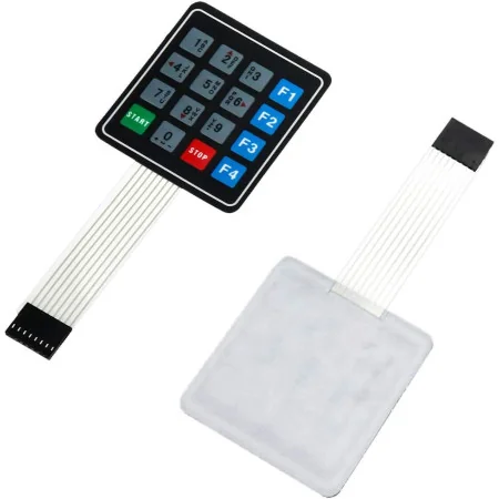 Universal 4x4 16 key matrix mambrane switch keypad keyboard 76x69x0.8mm