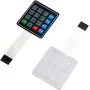 Universal 4x4 16 key matrix mambrane switch keypad keyboard 76x69x0.8mm