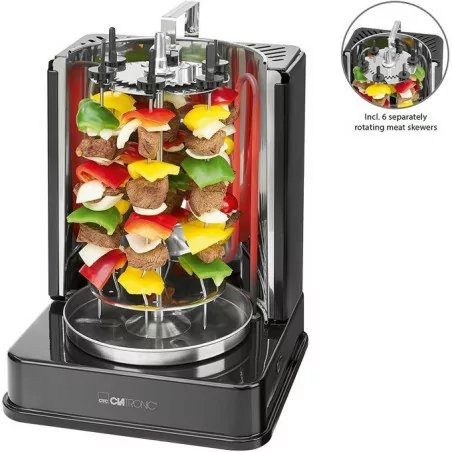 Multi-grill Electrique vertical 3en1 Rôtisserie & Chawarma 2