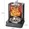 Multi-grill Electrique vertical 3en1 Rôtisserie & Chawarma
