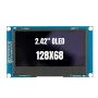 2.42" OLED SPI Interface, White Screen, 128X68