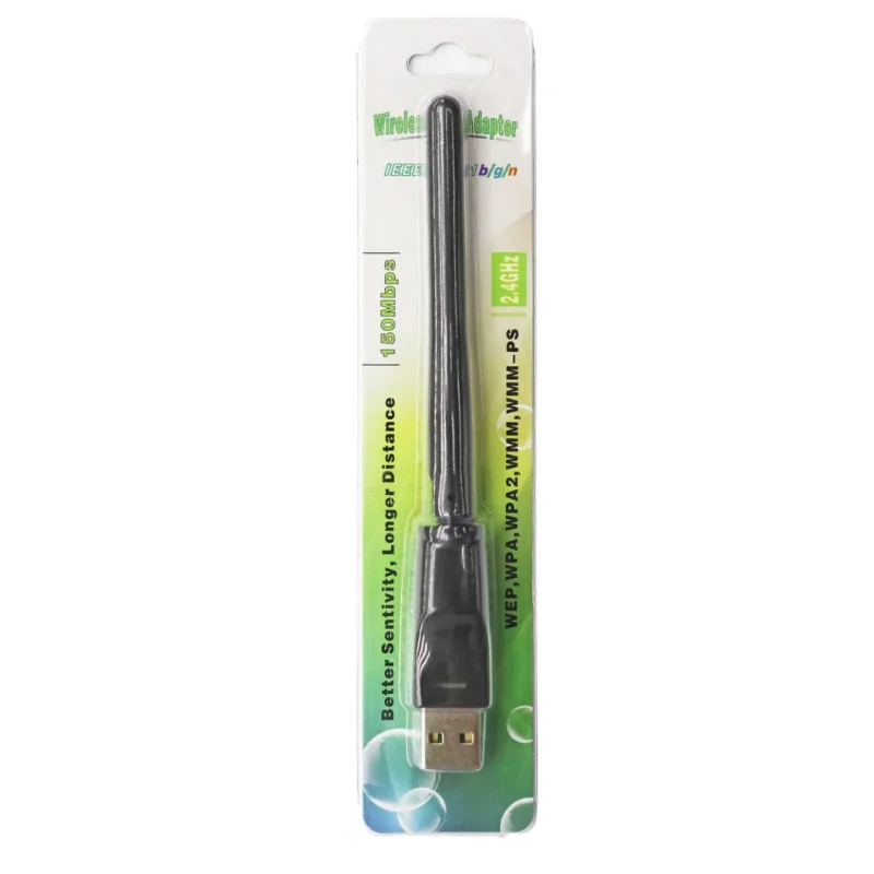 Clé Wifi ALFA avec Antenne 150Mbps vert 2.4GHz