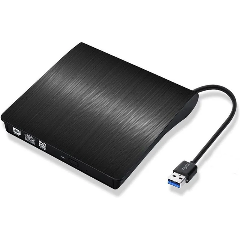 Lecteur DVD Externe HP USB 3.0 Haute Vitesse – Graveur CD/DVD-RW