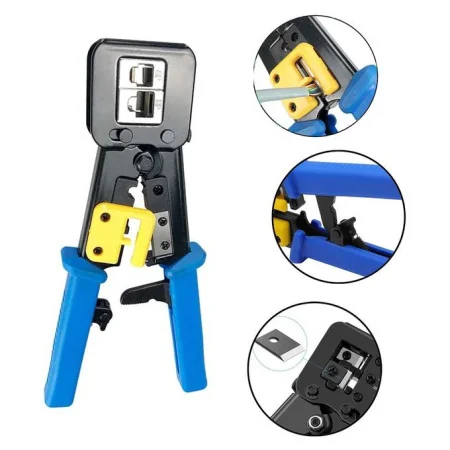 Pince a sertir Réseau ethernet RJ45 PASS TROUGH NEW MT-NA313