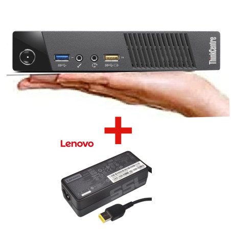 Mini PC Lenovo ThinkCentre M73 cel 4eme 4G 320G + chargeur (Occasion kaba A++ comme neuf)