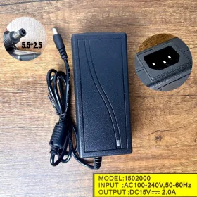 ADAPTER SLYTRONICS 15V2A 5.5*2.5