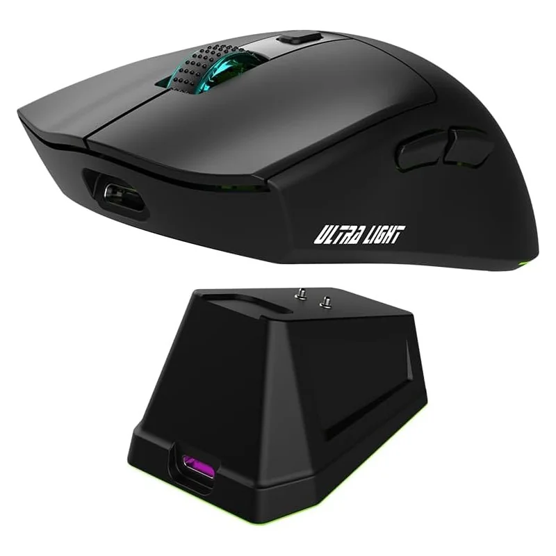 SOURIS JEDEL gaming Magnetic Charging Dock WD139 BLACK/WHITE