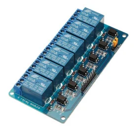 6 Channel Relay Module with Light Coupling 5V/12v/24v