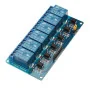 6 Channel Relay Module with Light Coupling 5V/12v/24v