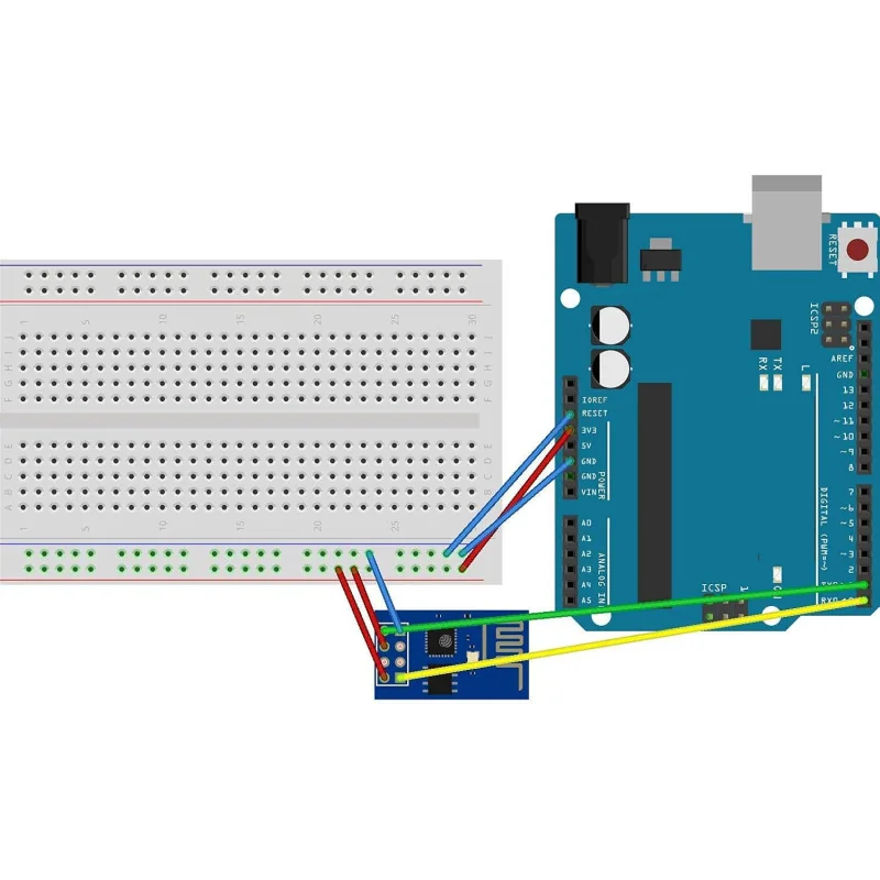ESP-01S ESP8266 serial WIFI model (ESP-01 Updated Version)