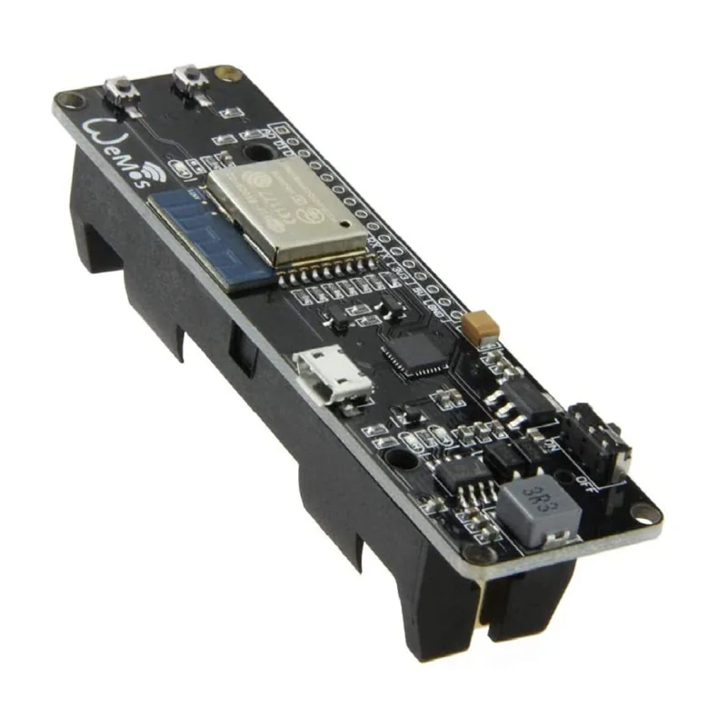WEMOS Esp-wroom-02 main board, D1 Mini WiFi Module, ESP8266 +18650 Battery Cover
