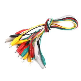 Alligator Clips Electrical DIY Test Leads 10pcs