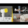 فرشاة سحرية 5 في 1 ، حوض غسيل ، محرك كهربائي ، فرشاة حمام كهربائية كما يظهر على التلفزيون فرشاة سحرية