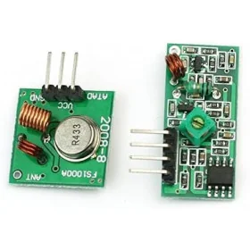 433Mhz RF Wireless Transmitter and Receiver Kit