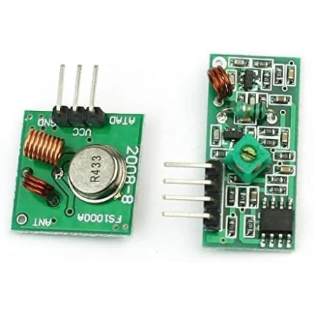 433Mhz RF Wireless Transmitter and Receiver Kit
