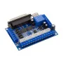 Upgraded 5 Axis CNC Interface Adapter Breakout Board(Blue)