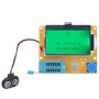 Battery Button Transistor Tester, LCR-T4 Graphical Resistor, Capacitor ESR, Transistor, Tester