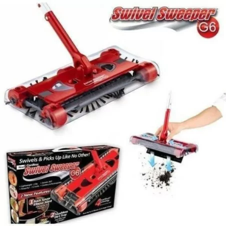 Aspirateur Electrique Sans Fil Avec Tête Rotatif 360°- Swivel Sweeper G6 4