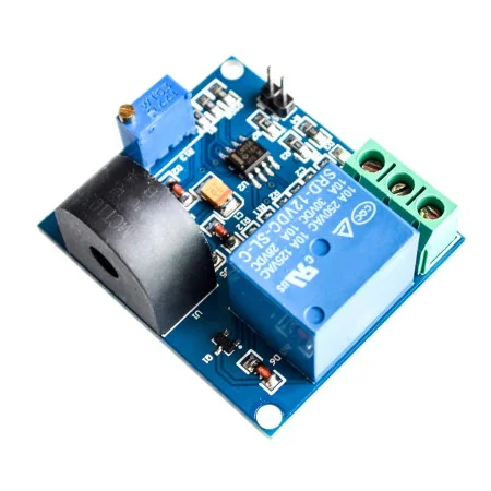 5A 12V Overcurrent Protection Sensor Module AC Current Detection Sensor