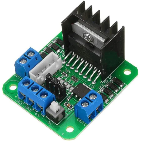 Green L298N Dual H Bridge DC Stepper Motor Board