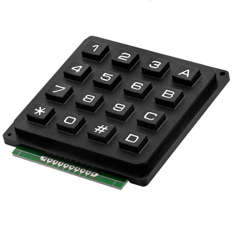 Black 4X4 Keyboard