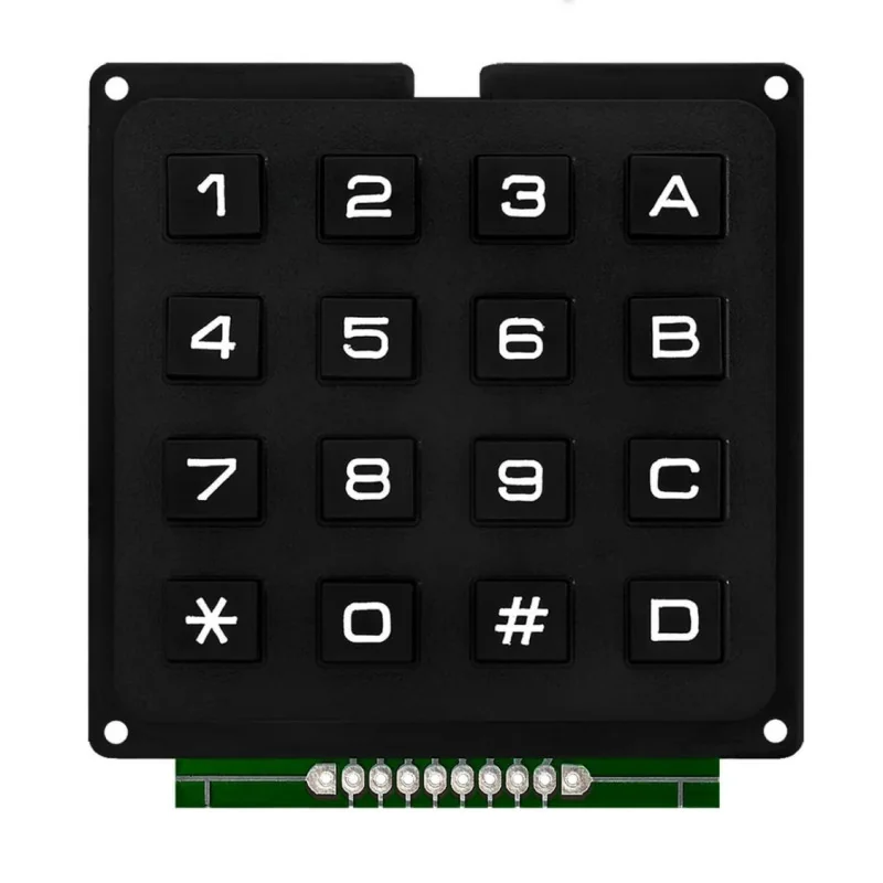 Black 4X4 Keyboard