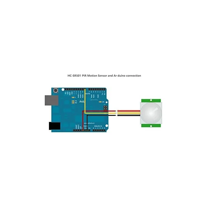 HC-SR501 PIR Motion Sensor Module Green