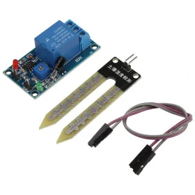 12V Soil Hygrometer Humidity Detection Module Moisture Monitoring Module Automatic Watering Device Garden Sensor