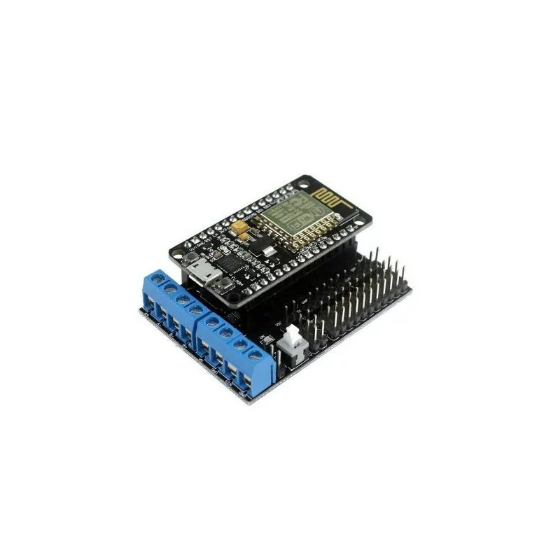 NodeMCU Lua WiFi + ESP motor drive expansion board kit ESP12E Lua WiFi smart car E201+E206
