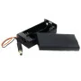 2*18650 Battery Cell with Button,4 Wires with dc plug