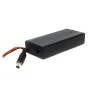 2*18650 Battery Cell with Button,4 Wires with dc plug