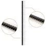 1x40pin Straight Pin Header 2.54mm Breakable (1pcs)