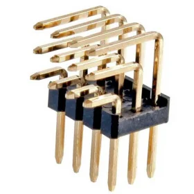 3x4pin Bend Pin Header 2.54mm Breakable(1pcs)