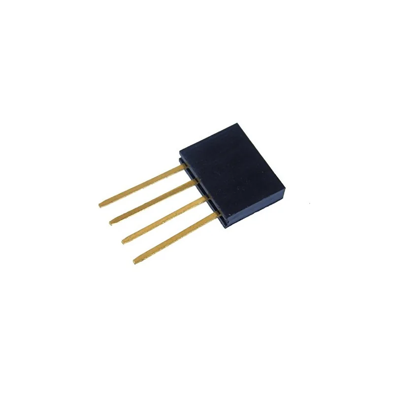 10 Pin/8 Pin/6 Pin/4 Pin Female 11mm tall stackable Header Connector