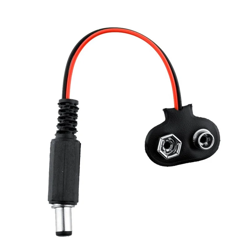 9V Battery Connector with DC
