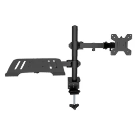 Support écran + laptop ANYTOOL haute qualité avec bras articulé 360° – Fixation bureau ATS-002E+L