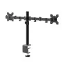 Support de Bureau pour 2 Écrans ANYTOOL - Rotation 360°, Inclinaison ±15°, Charge Maximale 8KG par Écran ATS-0002E