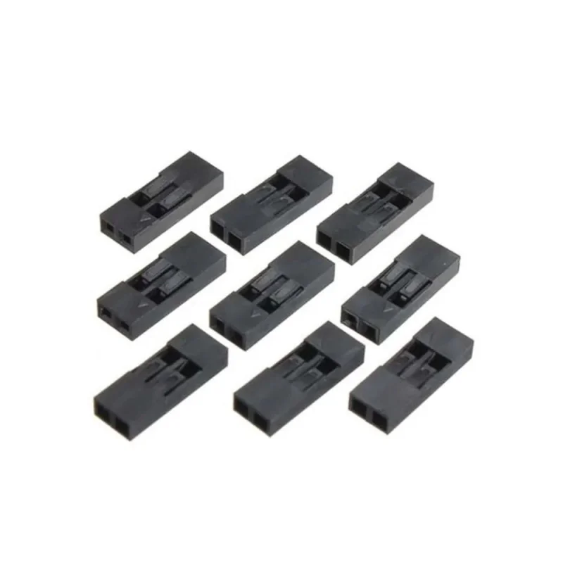 2P Dupont Housing Female Pin Connector 2.54mm