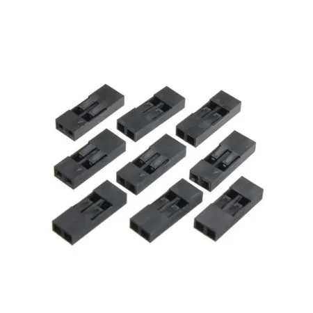 2P Dupont Housing Female Pin Connector 2.54mm