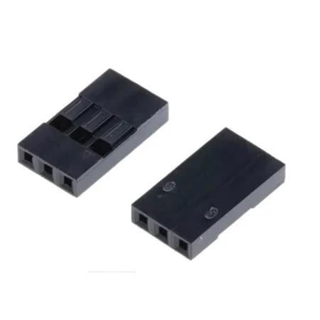 3P Dupont Housing Female Pin Connector 2.54mm