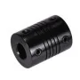 Flexible coupling black "5x5mm/5X8mm"