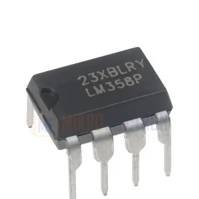 Chinese Good Quality LM358 LOW POWER DUAL OPERATIONAL Amplifier DIP8 LM358P