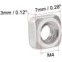 40xM4 square nut