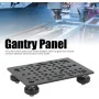 CNC-V-Slot Gantry Plate 20mm-80mm Gantry Plate with 4/6 black wheels