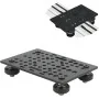 CNC-V-Slot Gantry Plate 20mm-80mm Gantry Plate with 4/6 black wheels