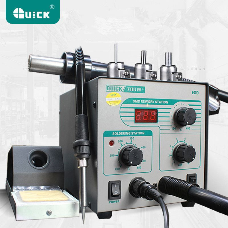 STATION FER AIR CHAUD QUICK 706W+
